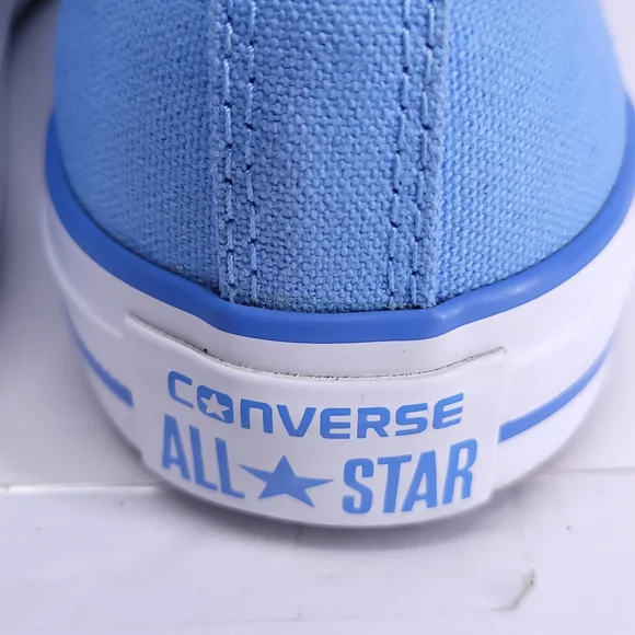 Converse All Star Blue and Yellow Low-Top Sneakers - Picture 9 of 12